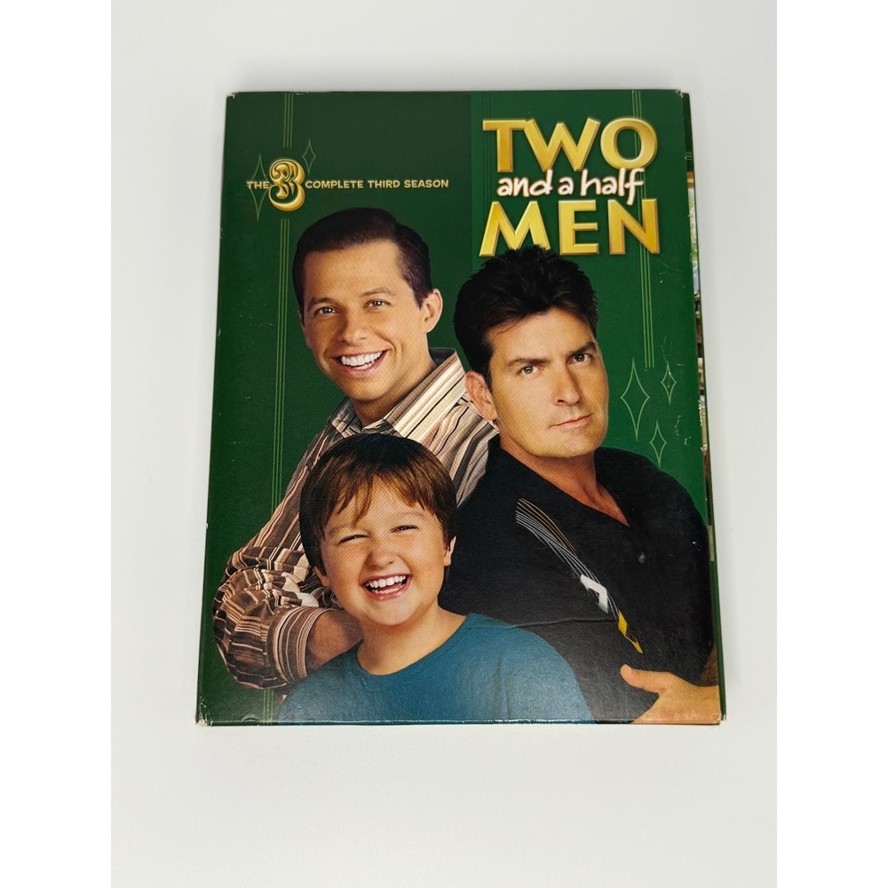 Two and a Half Men The Complete Third Season DVD 4-Disc Set Charlie Sheen Comedy